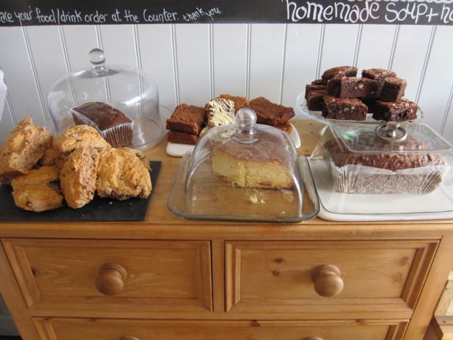 Coopers cafe cake selection ©The House of Jones