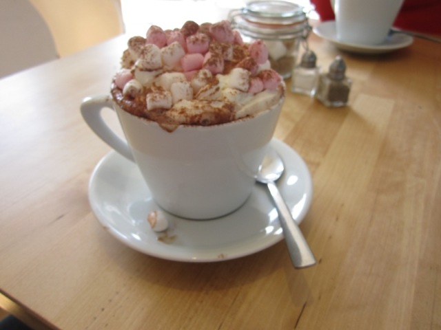A Coopers hot chocolate ©The House of Jones